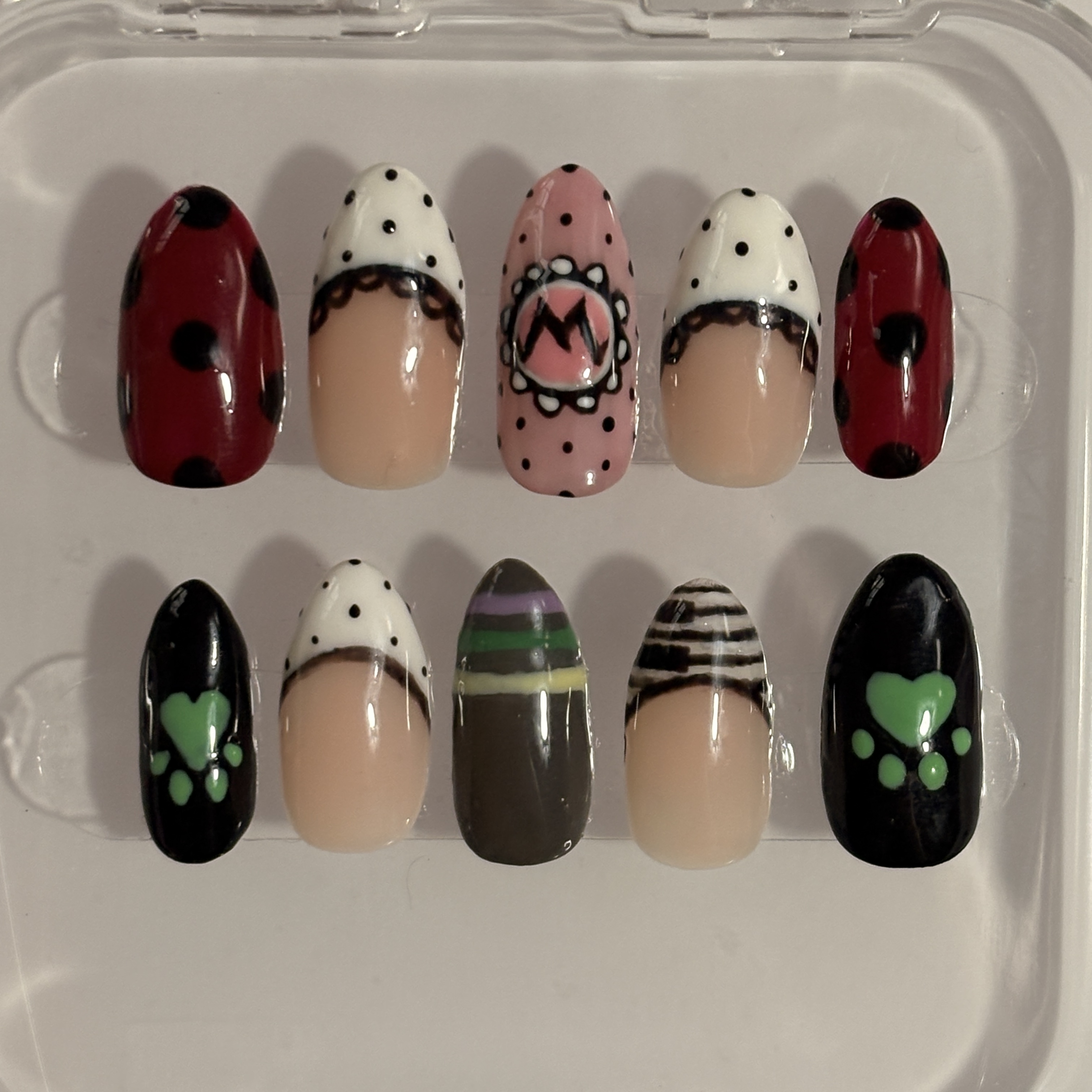 Custom nail set 1